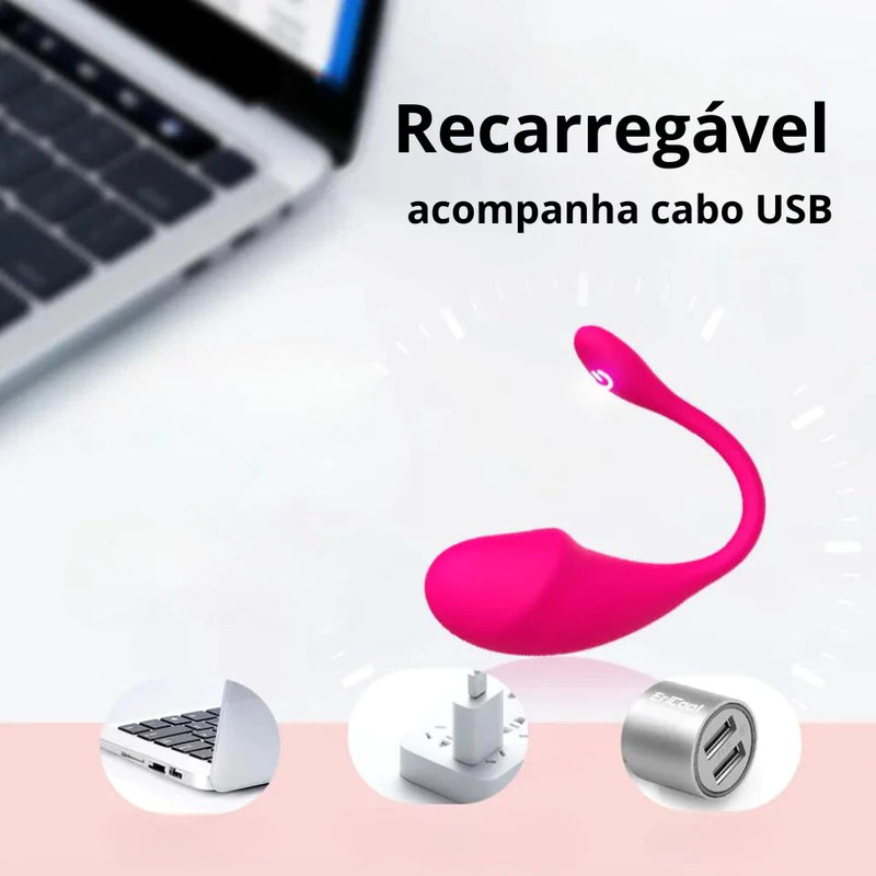 Vibrador Feminino Sexual Bluetooth Casal Recarregável