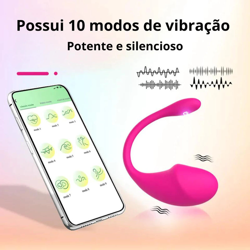 Vibrador Feminino Sexual Bluetooth Casal Recarregável