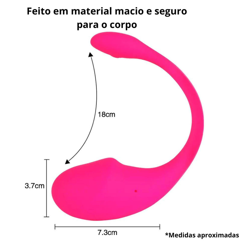 Vibrador Feminino Sexual Bluetooth Casal Recarregável